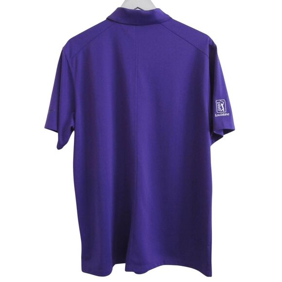 Nike Golf Shirt Zurich Classic TPC Louisiana Dri Fit Sz L - Picture 3 of 9